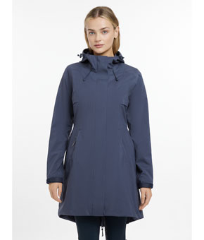 LeMieux Grace Long Rain Jacket - Dusk Blue