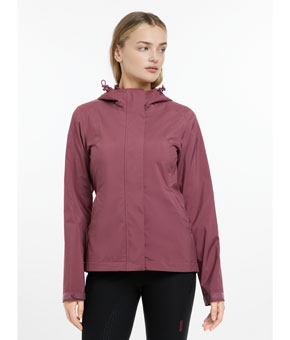 LeMieux Isla Short Waterproof Jacket Rosewood