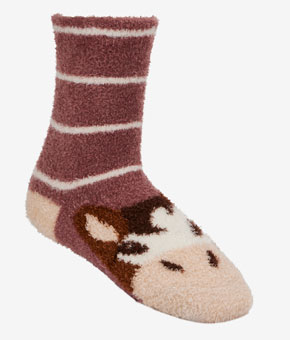 LeMieux Mini Fluffy Character Socks Duke