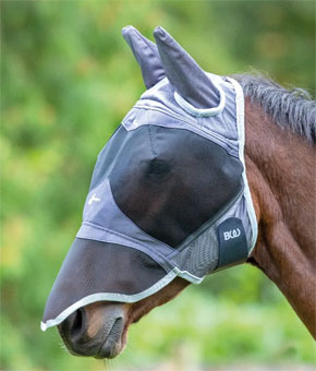 Bridleway Metabug Fly Mask with Ears and Nose Bridleway Metabug Fly Mask with Ears and Nose
